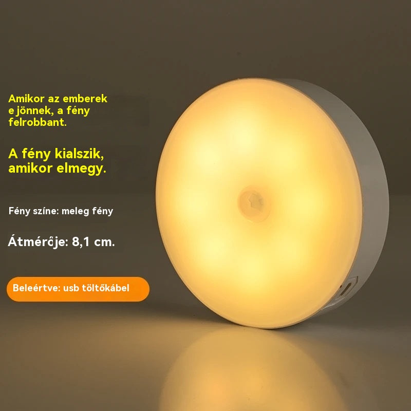 【Vegyél 3-at, kapsz 3-at】🏡💡Intelligens LED lámpa emberi test indukciójával, kényelmes és praktikus töltés-U