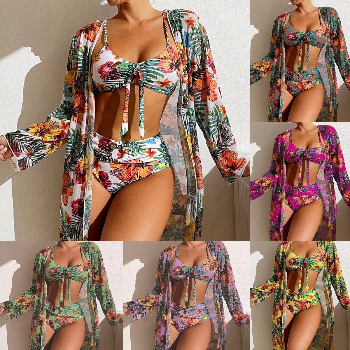 👙☀️【S-2XL】Novi trodijelni set kupaćih kostima 2025-H