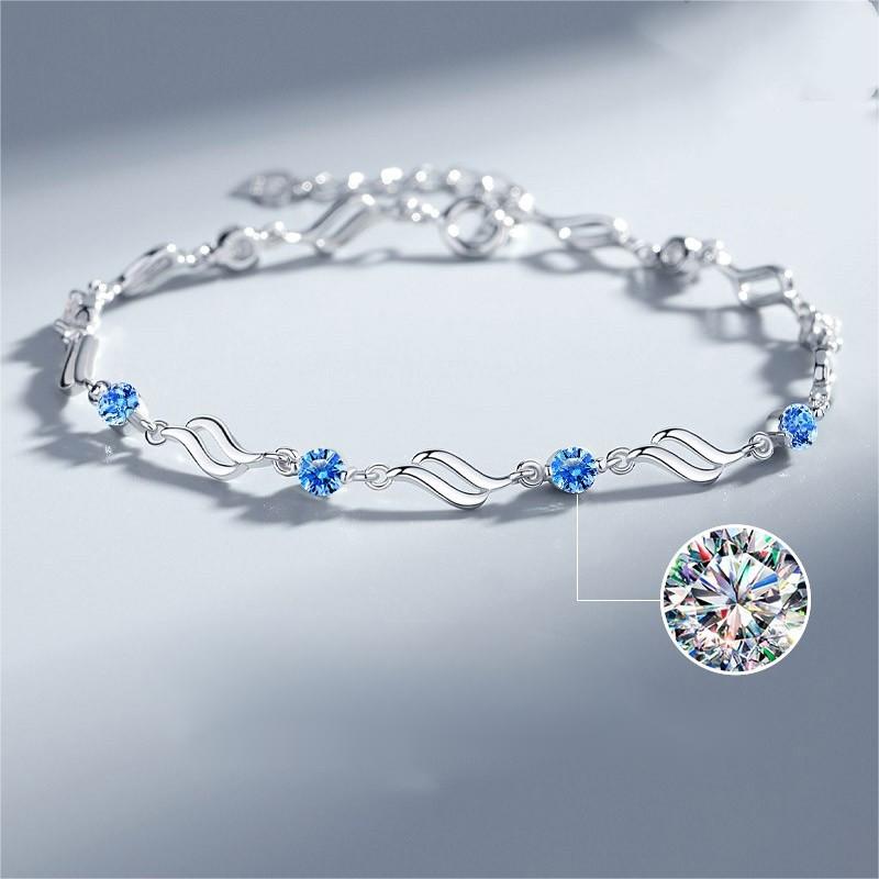 ✨✨【Compra 1 y llévate 1 gratis】💎Pulsera de plata 925 Corazón del Océano-E