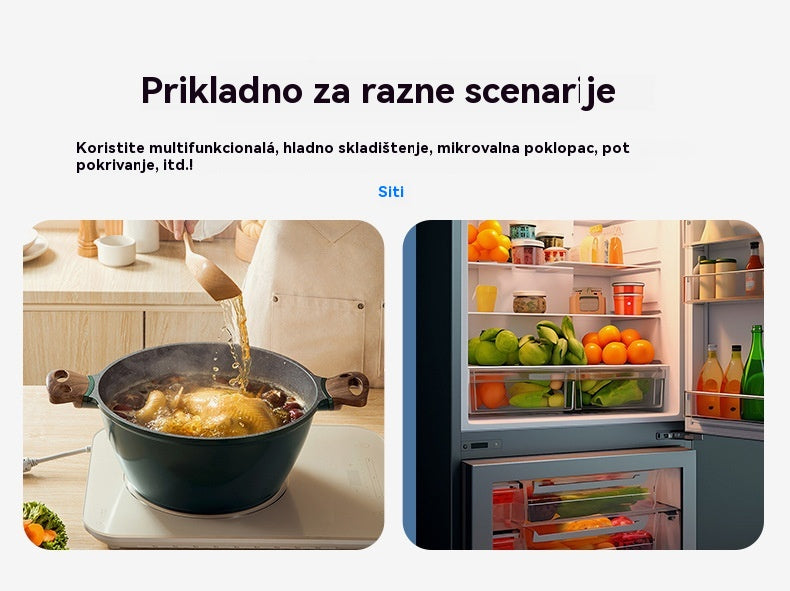 🔥【Posljednji dan s 50% popusta】Poklopci od prehrambenog silikona koji održavaju svježinu-H