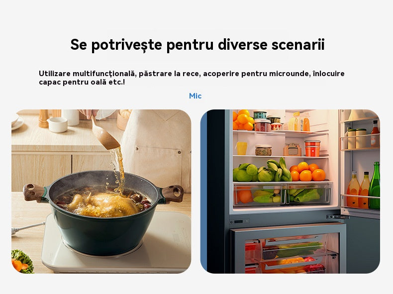 š„ćUltima zi de reducere 50%ćCapace din silicon alimentar care pÄstreazÄ prospeČimea-R