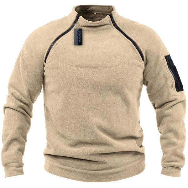 🎉✨50% zniżki sezonowej【S-4XL】2025 nowa moda męska zimowa ciepła polarowa kurtka bazowa, bluza