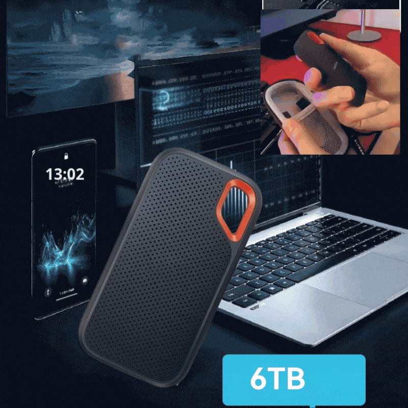 🔥【Último día con 50 % de descuento】🔥【64TB】Disco duro de estado sólido móvil de alta velocidad-E