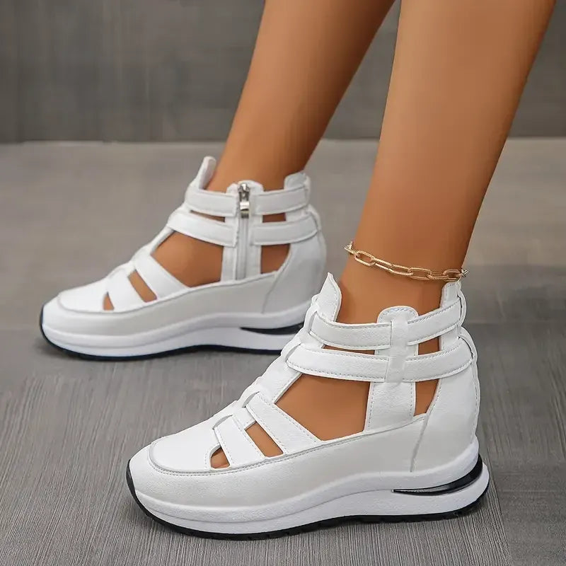 🔥【Oferta especial】👡Sandalias cómodas y ligeras con suela gruesa y plantilla suave.-E