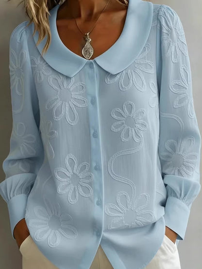 👚Camisa bordada retro francesa de 2026【S-2XL】-E