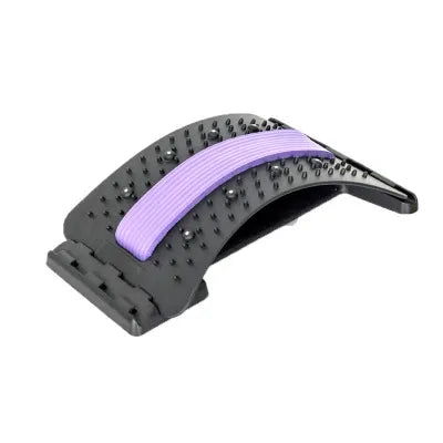 【Compra 1 y recibe 1 gratis】Estirador lumbar para masaje con acupuntura magnética para terapia magnética-E
