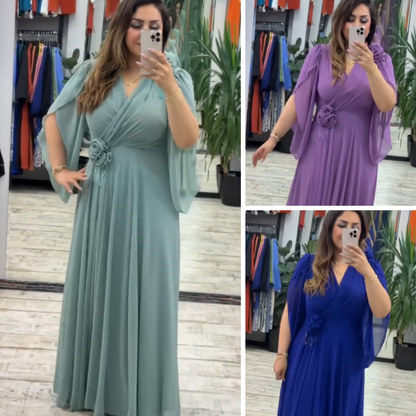 👗Polski nowy produkt 【S-5XL】 2025 nowa moda klasyczna elegancka prosta sukienka