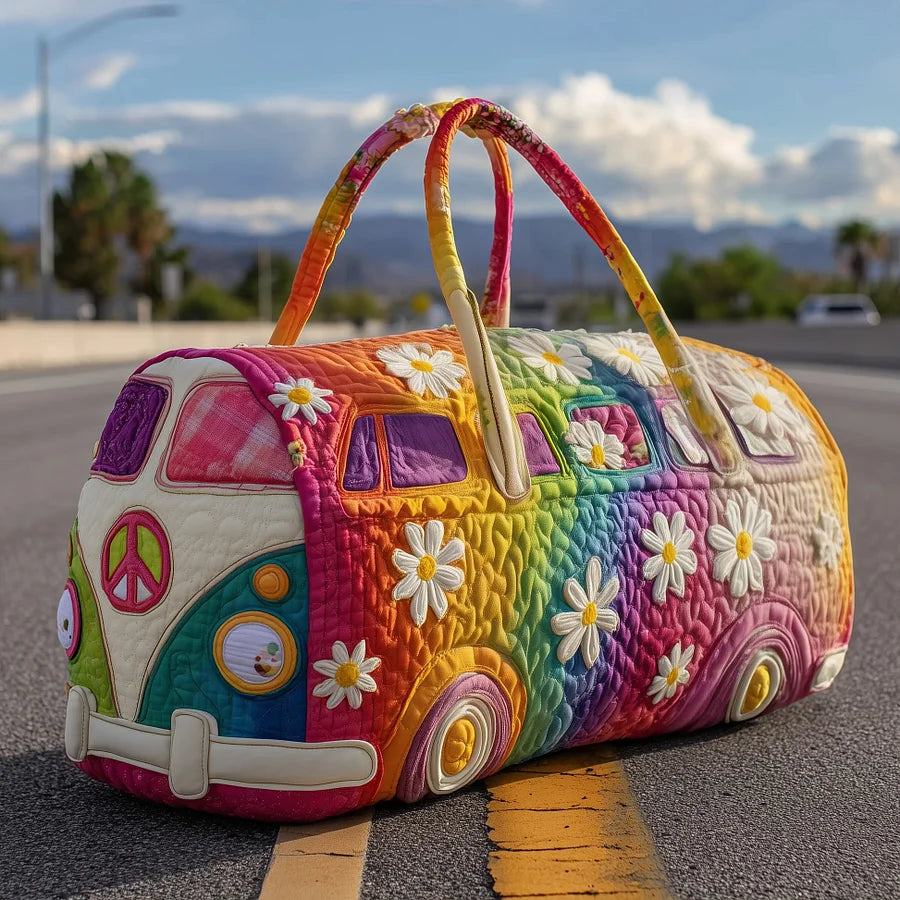 Bolsa de viaje acolchada Hippie Van-E