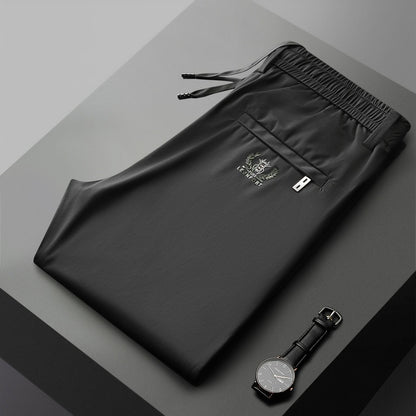 🔥👖【40-115 kg】Nowe spodnie z elastycznego jedwabiu na wiosnę i lato 2025