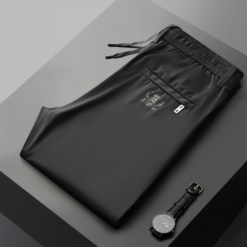 🔥👖【40-115 kg】Nowe spodnie z elastycznego jedwabiu na wiosnę i lato 2025