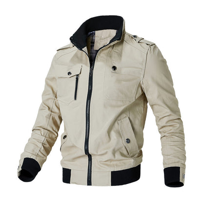 🔥 【M-5XL】Nueva chaqueta de hombre otoño/invierno 2025 – moderna, casual y abrigada 🔥-E