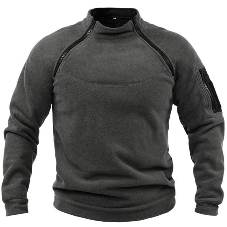 🎉✨50% zniżki sezonowej【S-4XL】2025 nowa moda męska zimowa ciepła polarowa kurtka bazowa, bluza