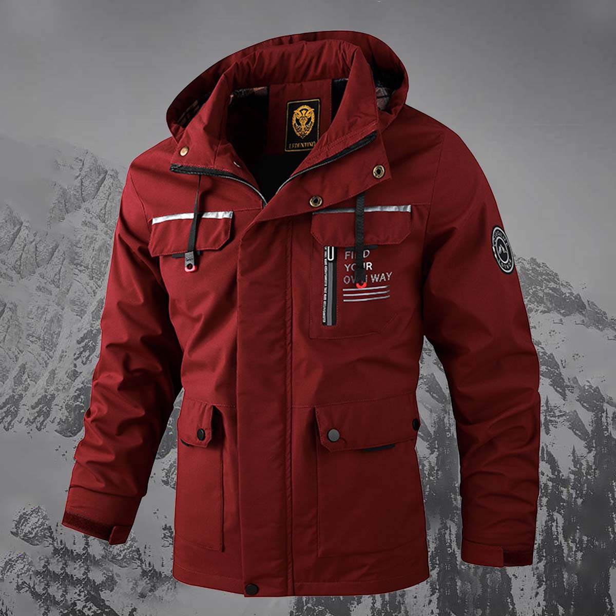 🔥💥 【M-4XL】 2026 Jesenska i zimska nova muška topla vjetrootporna i vodootporna jakna-H