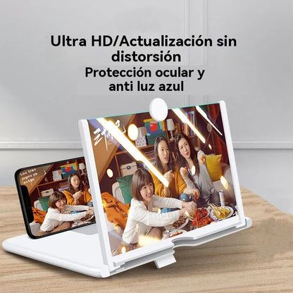 🔥Último día 49% de descuento - Lupa de pantalla móvil última versión✨ (más clara, protección ocular contra la luz azul, visualización 3D, adecuada para todas las edades)