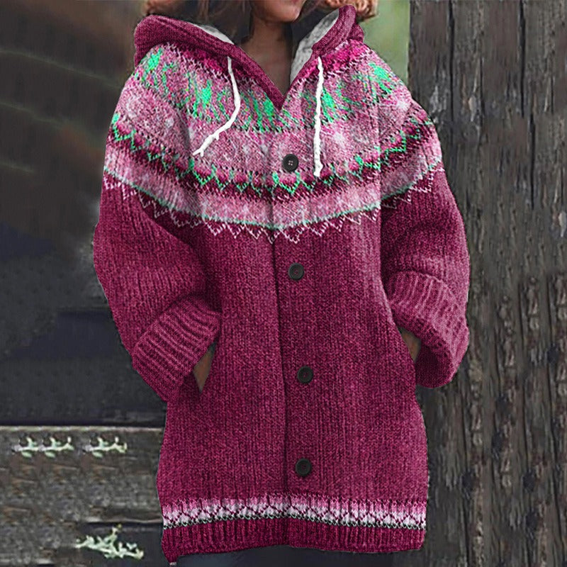 🥰【S-5XL】Nuevo suéter cardigan retro cómodo-E