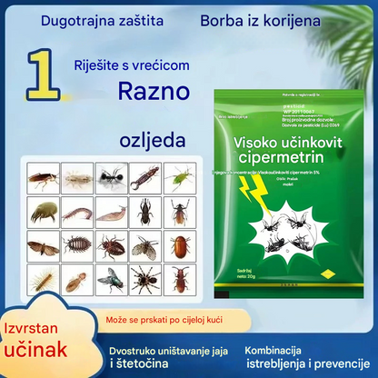 🦟【20 vrećica】H❤️Posebno dizajnirano za ubijanje komaraca i muha na farmama, jedno pakiranje ubija buhe/skakavce/žohare/muhe/komarce!