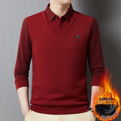 🔥🔥【M-4XL】Koszulki męskie jesienno-zimowe z długim rękawem POLO