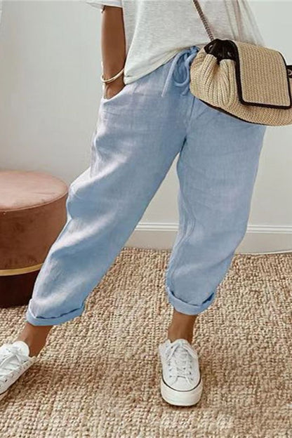 😍💕 Último día de la oferta: -60% de DESCUENTO 💕 Ropa casual de algodón y lino para mujer-E