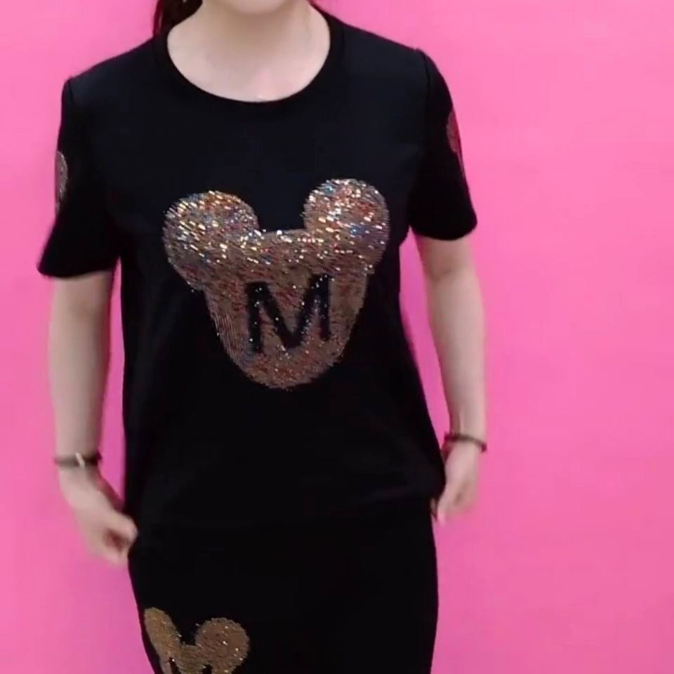 Cumpără 1, primești 1 gratis 💥 Lichidare de stoc 💥 Set de damă cu top și pantaloni cu mânecă scurtă【M-4XL】