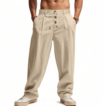 👖👖【S-3XL】¡Oferta por tiempo limitado! Pantalones caseros de hombre de alta calidad. Corte entallado y recto, transpirables y cómodos.-U
