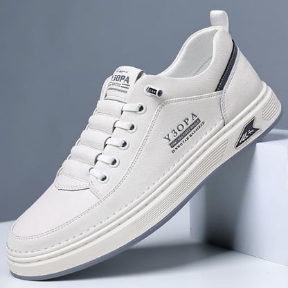 Férfi bebújós bőr sneaker – sportos, kényelmes, könnyen felvehető-U