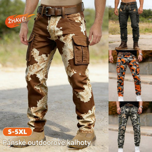 ⏳POSLEDNÍ DEN VÝPRODEJE! SLEVA 50 %! 🔥Pánské vojenské taktické kalhoty, větruodolné a zateplené.-Z
