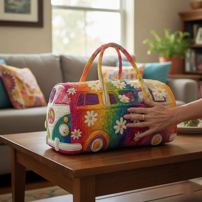 Bolsa de viaje acolchada Hippie Van-E