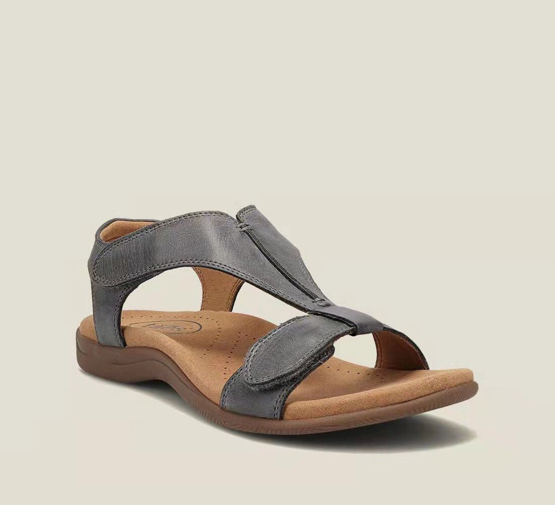 ✨ Puha valódi bőr női szandál vastag talppal – kényelem és stílus egyben! 👡-U