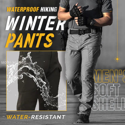 ⌛ POSLEDNÍ DEN VÝPRODEJE – SLEVA 50 %!🔥【S-4XL】 Pánské vojenské taktické kalhoty s větruodolným a termoizolačním designem-Z