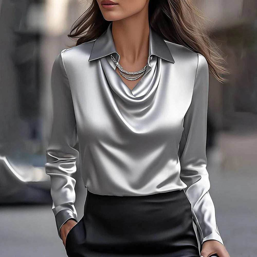 ✨【S-3XL】💕 Nová jednoduchá a elegantní dámská košile-Z