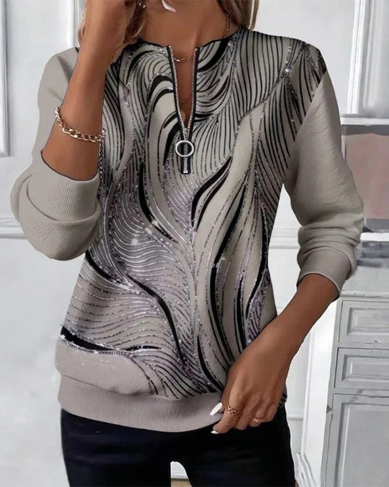 🔥【¡Superventas!】 (S-5XL) Sudadera informal con capucha y cremallera-E