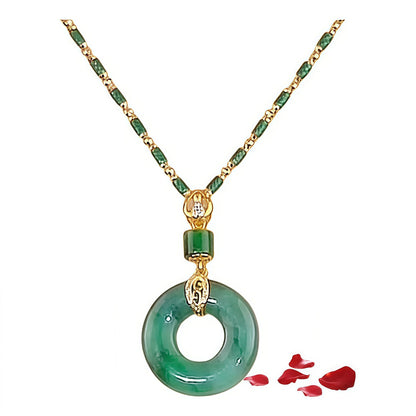 [Kup 1, otrzymaj 1 gratis]🔥GORĄCA WYPRZEDAŻ 2025🔥 Klamra modlitewna z jadeitu Hetian-4161580