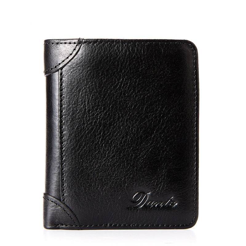 ¡Compra 1 y llévate 1 gratis!👝✨ Nueva cartera antirrobo de cuero genuino para hombre-E
