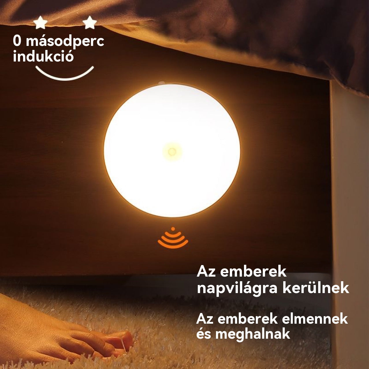 【Vegyél 3-at, kapsz 3-at】🏡💡Intelligens LED lámpa emberi test indukciójával, kényelmes és praktikus töltés-U