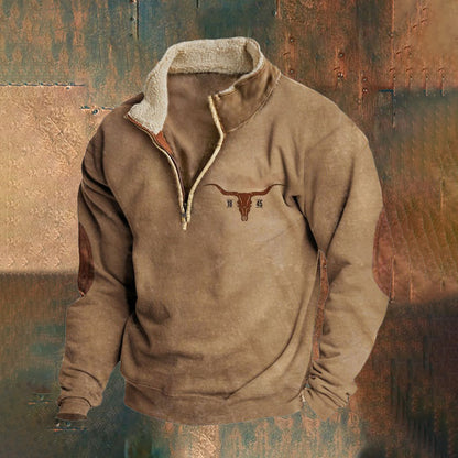 🧥❄️【Limitovaná zľava 50%】2025 Pánska módna jesenná a zimná teplá mikina s dlhým rukávom a 3D potlačou-K