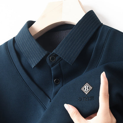 🔥🔥【M-4XL】Koszulki męskie jesienno-zimowe z długim rękawem POLO