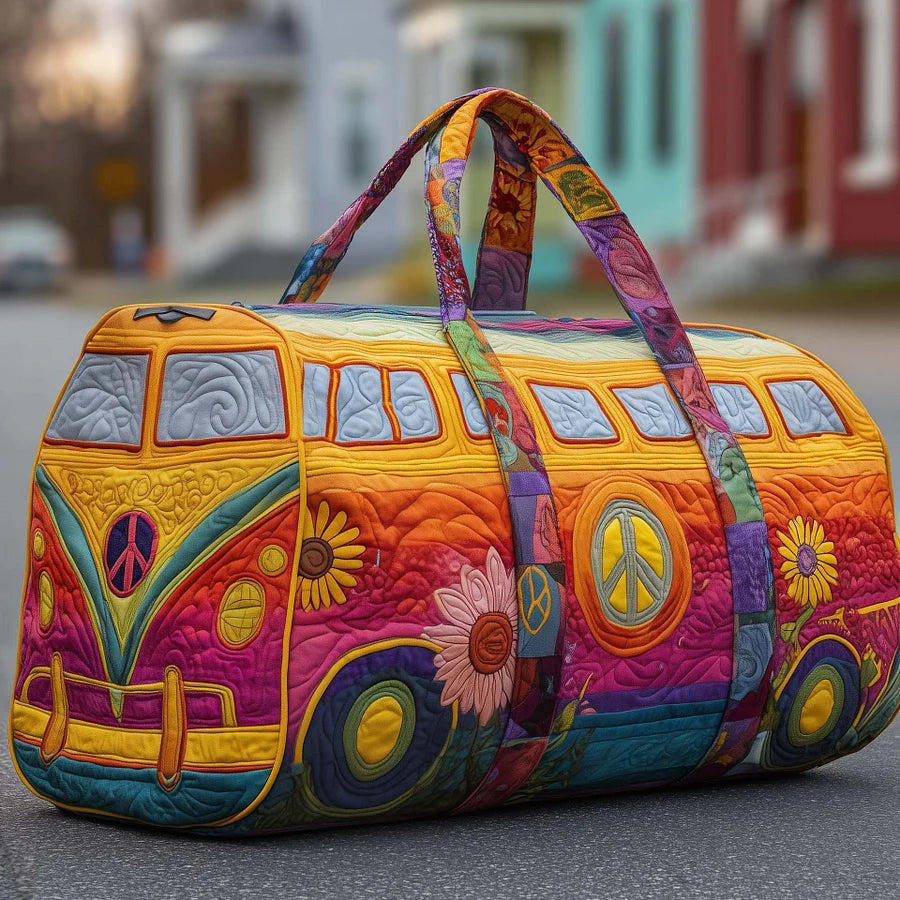 Bolsa de viaje acolchada Hippie Van-E