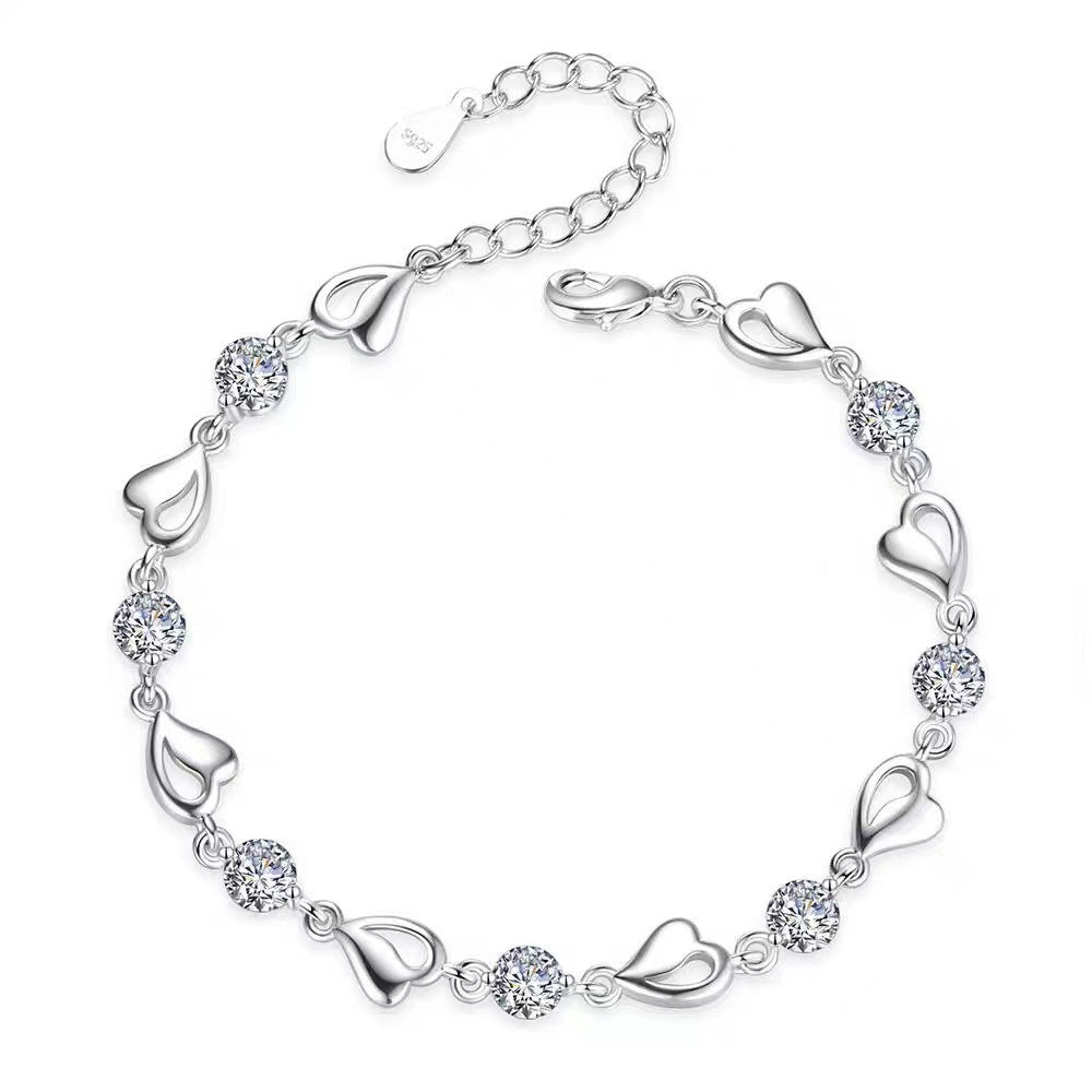 ✨✨【Compra 1 y llévate 1 gratis】💎Pulsera de plata 925 Corazón del Océano-E
