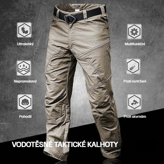 ✨ Modernizované nepromokavé taktické vojenské kalhoty-Odolná tkanina proti oděru, ideální pro outdoor a taktické použití-Z