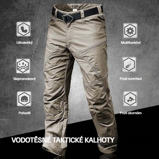 ✨ Modernizované nepromokavé taktické vojenské kalhoty-Odolná tkanina proti oděru, ideální pro outdoor a taktické použití-Z