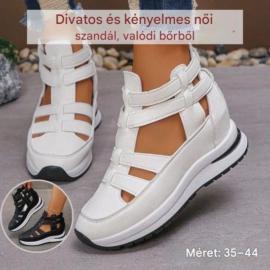 🔥【Vásárolj 1-et, kapsz 1-et ingyen】🌸【35-44】2026 Divatos és kényelmes női szandálok, valódi bőrből-U