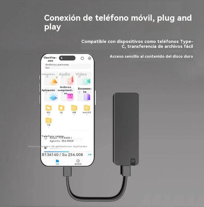 ⚡ Disco Duro USB 3.0 Multifuncional de Alta Velocidad | Transferencia Rápida, Gran Compatibilidad, Almacenamiento Sin Preocupaciones 【1-8TB】💻📦-E
