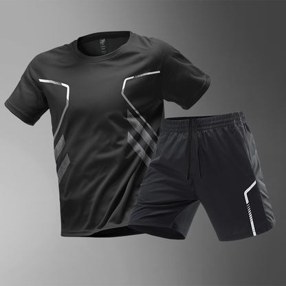 [M-5XL] Férfi jégselyem szett – gyorsan szárad, kényelmes, tökéletes sportoláshoz és hétköznapokra! 🏃‍♂️💨-U