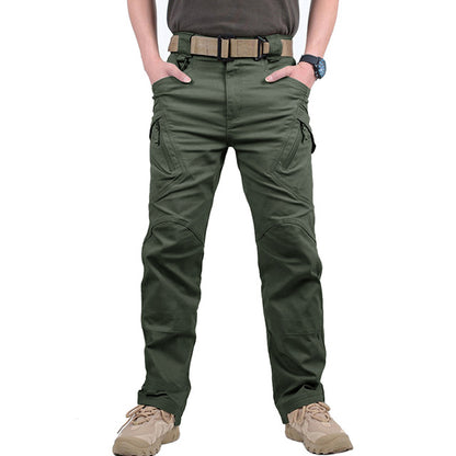 🔥Pantaloni tactici noi pentru bărbați, cu uscare rapidă, pantaloni de jogger pentru bărbați, mărime Plus, 4xl, cu mai multe buzunare, militari, negri, pantaloni cargo, respirabili-R