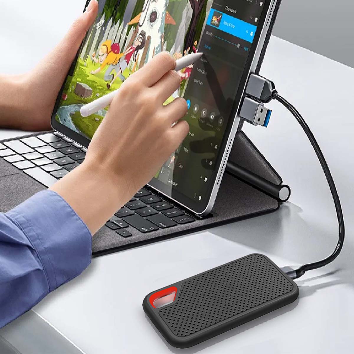 【Zadnji dan 🔥50% popusta — Vruća rasprodaja u Hrvatskoj 】💥 【16TB】 Brzi prijenosni tvrdi disk velikog kapaciteta-H