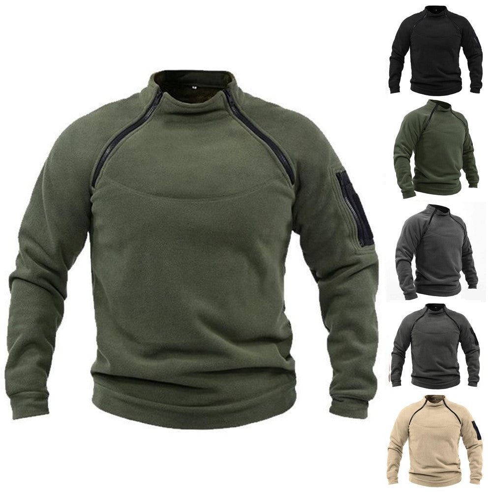 🎉✨50% zniżki sezonowej【S-4XL】2025 nowa moda męska zimowa ciepła polarowa kurtka bazowa, bluza