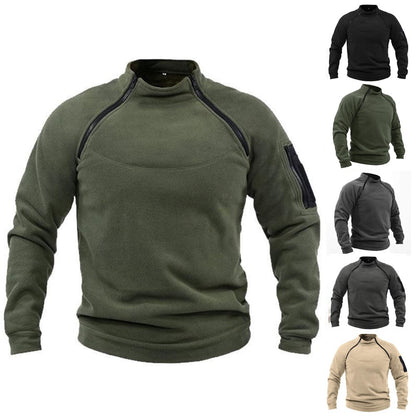 🎉✨50% zniżki sezonowej【S-4XL】2025 nowa moda męska zimowa ciepła polarowa kurtka bazowa, bluza