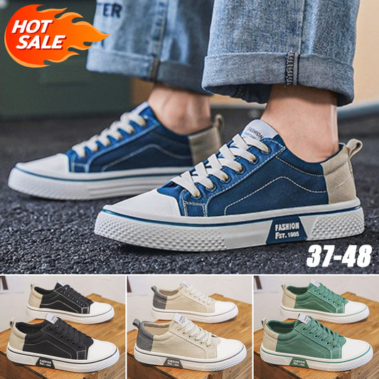 ✨✨👟 (37-48) Férfi nyári vászoncipő, kényelmes és lélegző, puha talpú és sokoldalú.-U