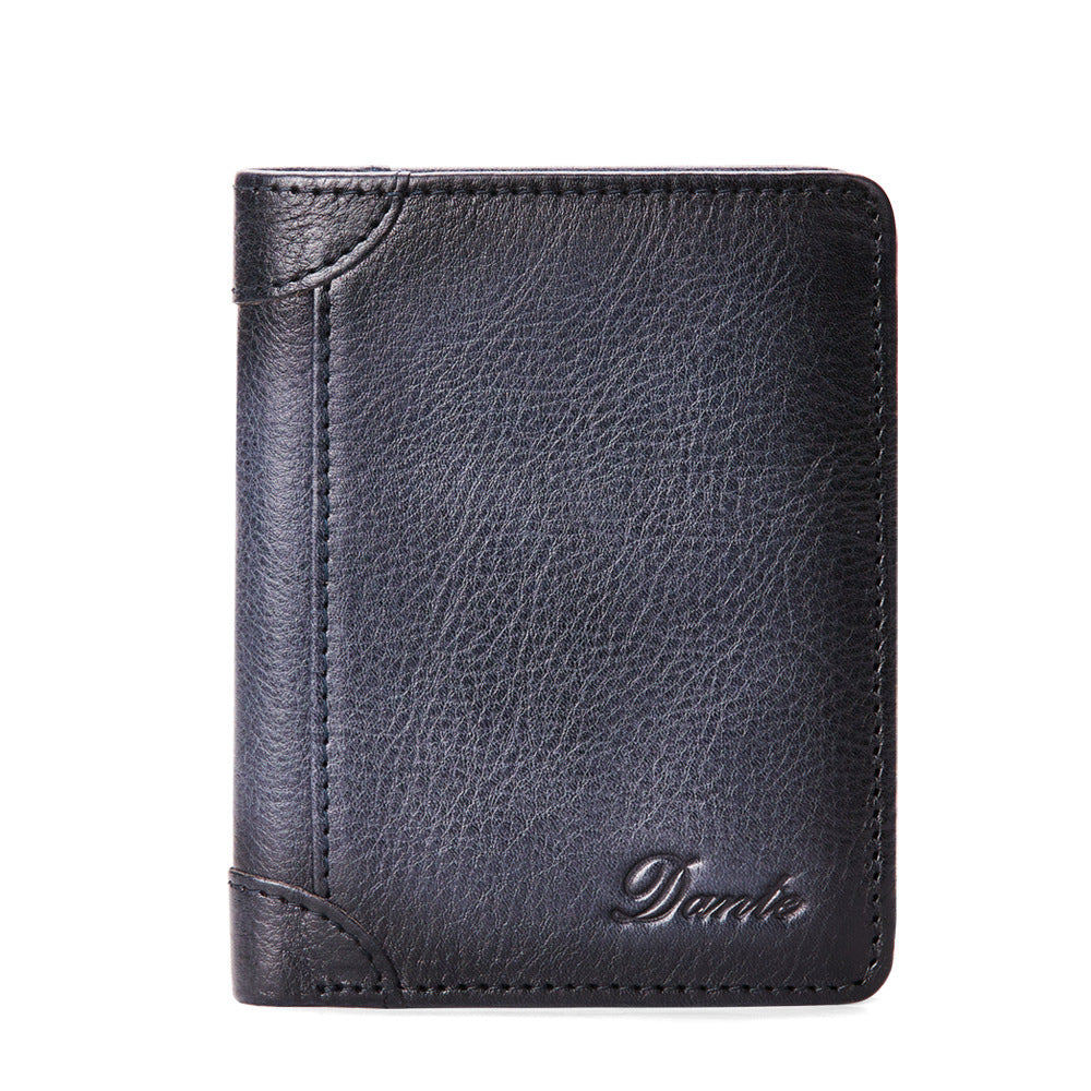 ¡Compra 1 y llévate 1 gratis!👝✨ Nueva cartera antirrobo de cuero genuino para hombre-E