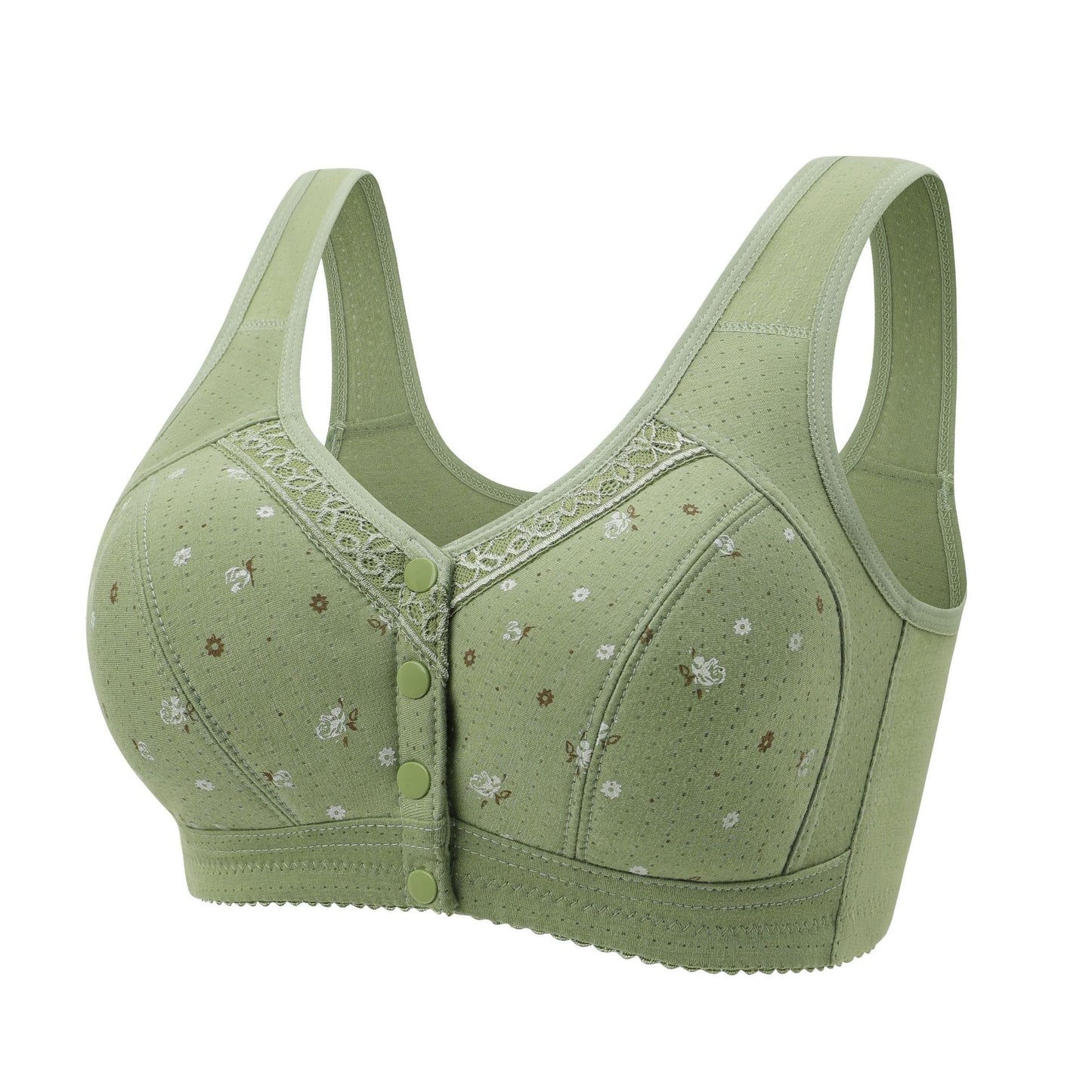 💕【Kupite 1, dobit ćete 1 besplatno】👙[45-100kg]Novi i poboljšani udobni čipkasti grudnjak veće veličine (reducere de 49%)-H